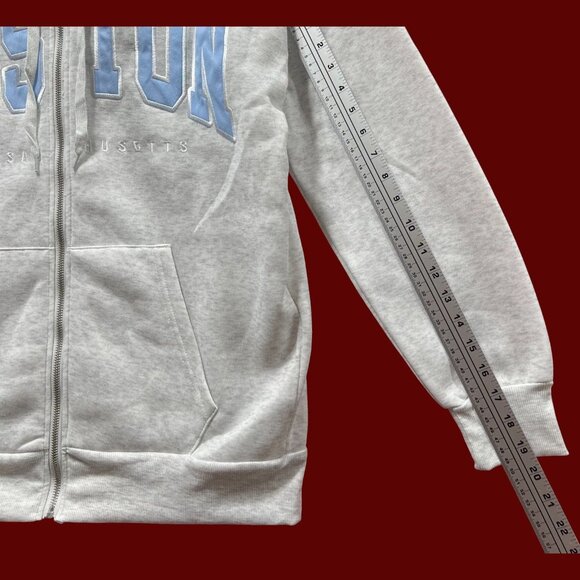 Rue 21 - Men's Long Sleeve Hooded Sweatshirt - Gray - Small - Picture 7 of 14